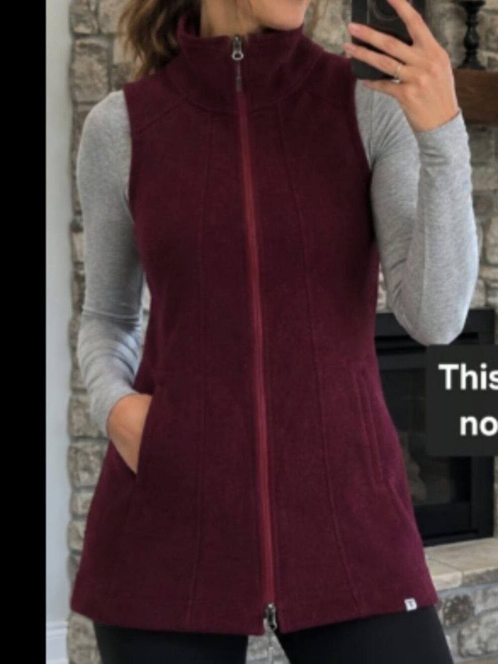 Toad&Co Women's Full-Zip Sweater Vest – XS | Great Condition